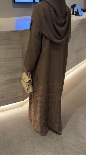 Rimal embroidered Abaya