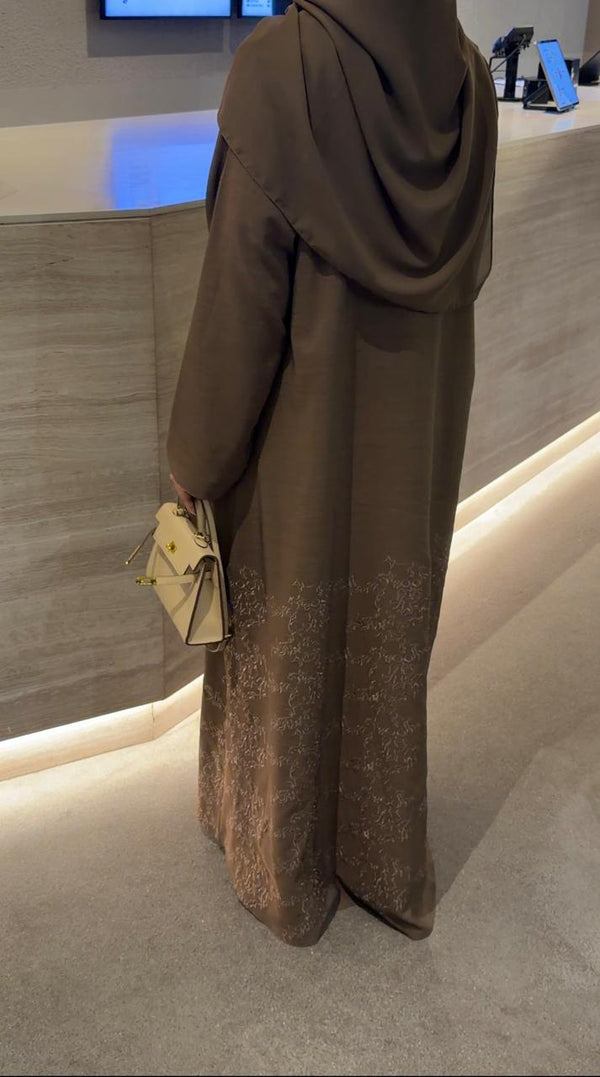 Rimal embroidered Abaya