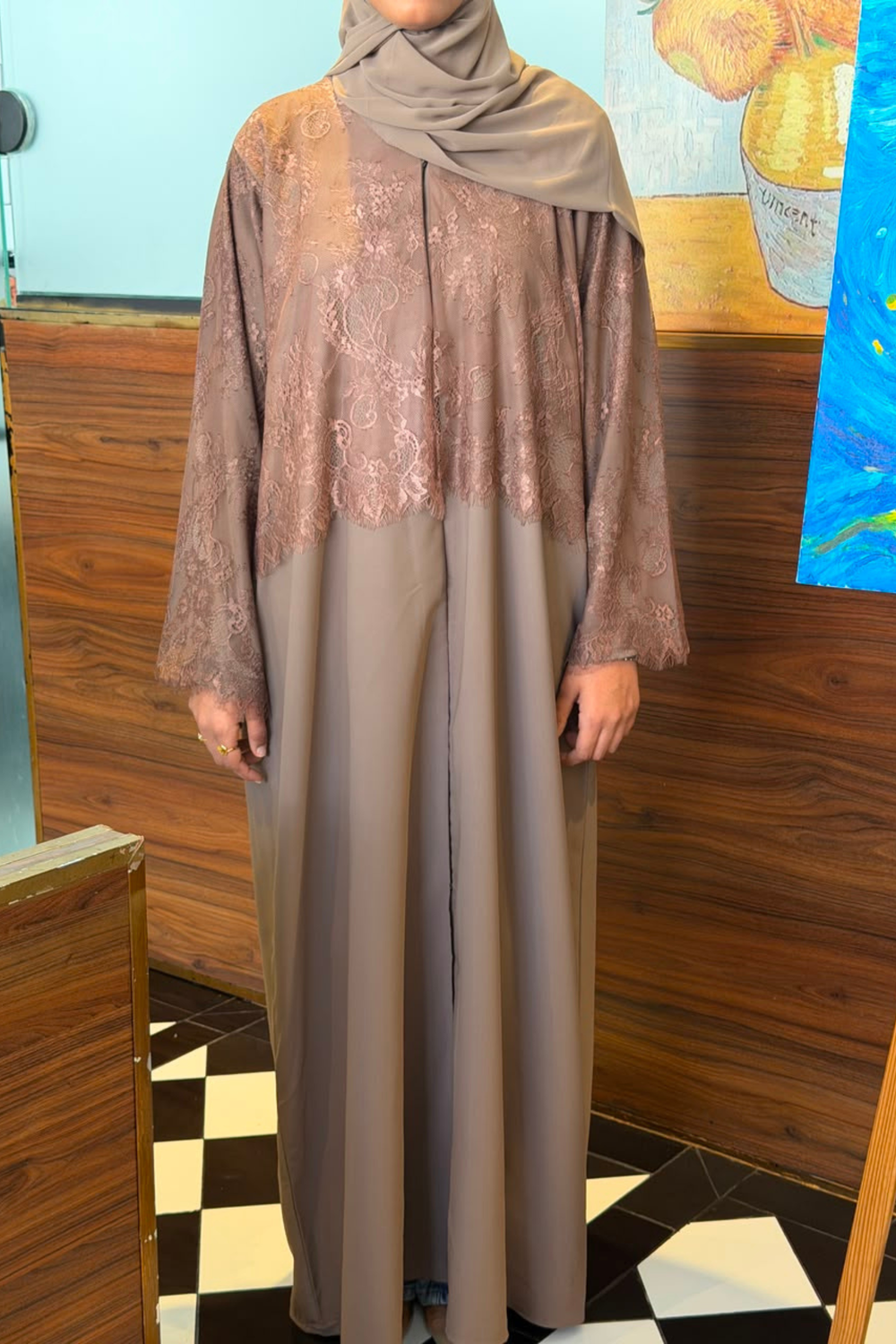 Dessert Dusk Abaya