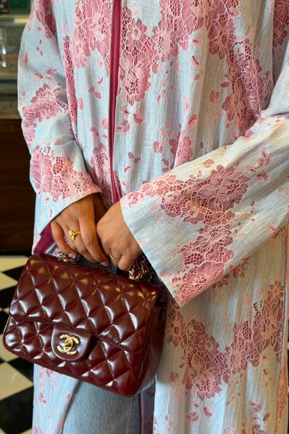 Dusty Rose Abaya